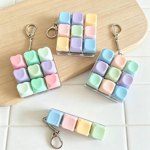 Decompression 4/9 Keyboard Key Fidget Toy For Adults Stress