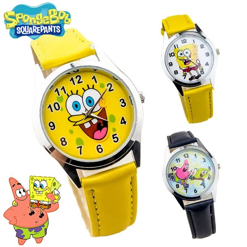 Cartoon SpongeBob Children's Quartz Wristwatches Patrick Sta