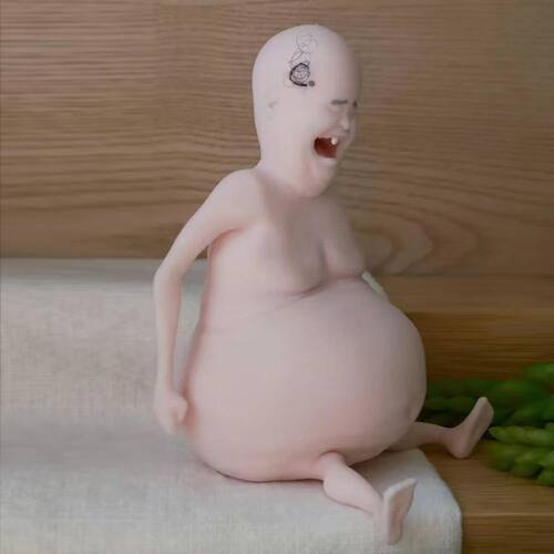 Rene Themugly Doll - Squishy and Deformable Funny Toy for St