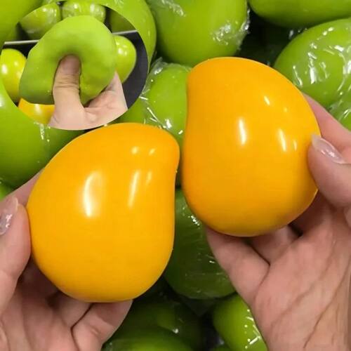 Handmade Mango Stress Ball Squeeze Temperature Variation Col