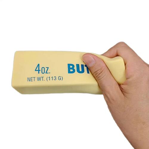 1/3pcs 13cm Simulated Butter Ball Squishy Toys Super Slow Re