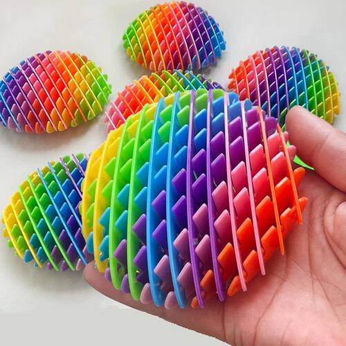 Fidget Worm Toy Stchable Elastic Mesh Sss Relief Toys for Ki