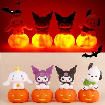Halloween Pumpkin Night Light Cinnamoroll Kuromi My Melody P