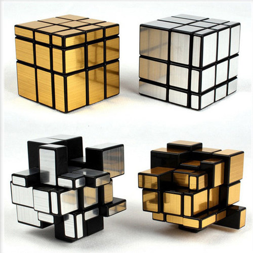 Neo Magic Mirror Cube 3x3x3 Gold Silver Professional Speed C
