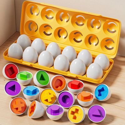 Montessori Educational Toys 1 2 3 Year Children Toy Easter E