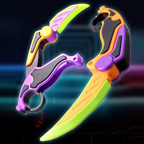 1/2PCS Sss Relief Toys 3D Printed Gravity Butterflys Knife S