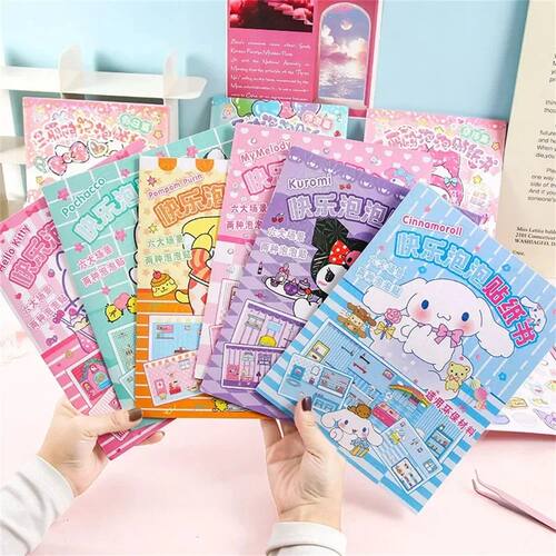 Quiet Book Bubble Hello Kitty Cinnamoroll Kuromi My Melody P