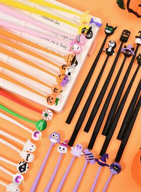 Cute Pumpkin Bat Ghost Shape Neutral Pen School Office Suppl