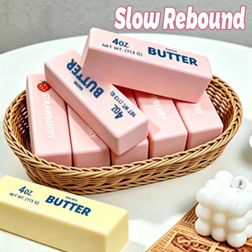 Soft & Squishy Slow Rebound Butter Stick Squeeze Stress Reli