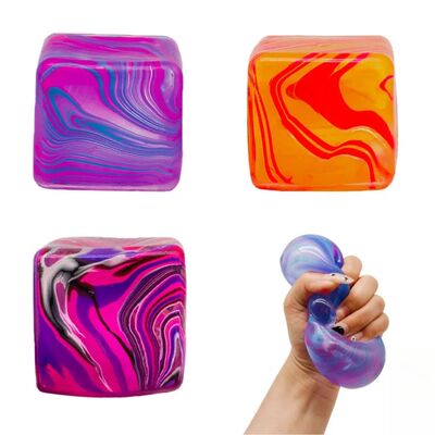 Taba Squishy Ice Cube Stress Balls Squeeze Toys for Kids Adu