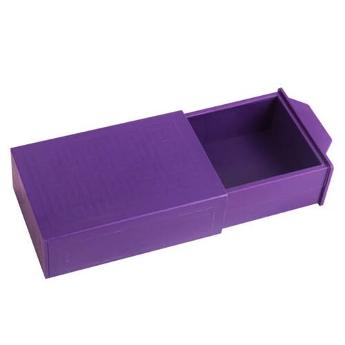 Wonderful Magic Purple Magic Box Plastic Trick Performance M