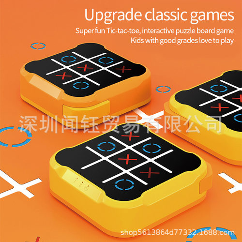 Tic-tac-toe Game Board Creative Puzzle Portable Children Fam