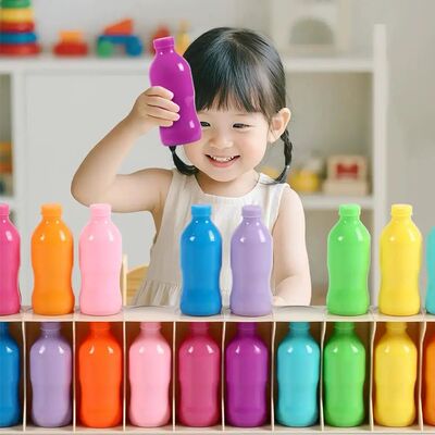 Color Match Toys For Early Childhood Guessing Memory Trainin