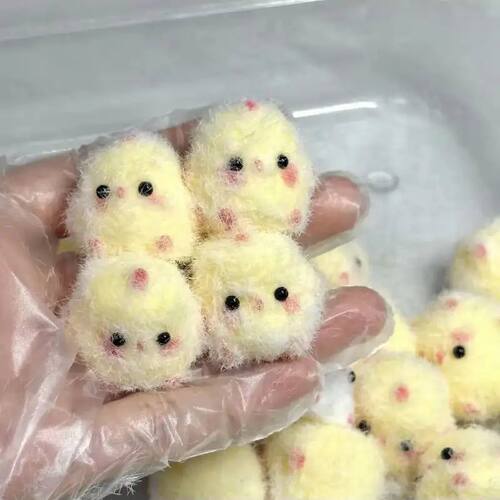 Sticky Tpr Squishy Mini Chick Pig Dog Stress Relief Squishy