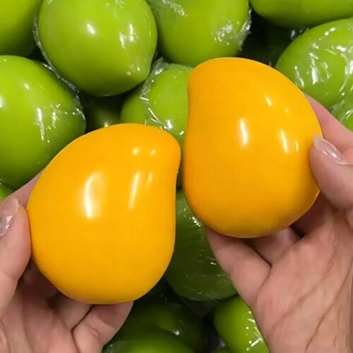 Handmade Crispy Mango Sss Ball Fidget Toy Crunchy Squeeze Ba