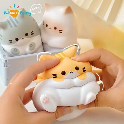 Cat Sss Relief Squishy Toy PU Slow Rising Squeeze Antisss Ba