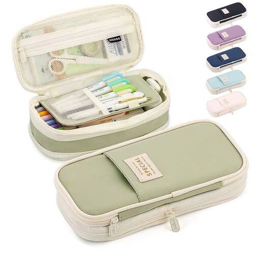 Kawaii Pencil Cases Large Capacity Pencil Bag Pouch Holder B