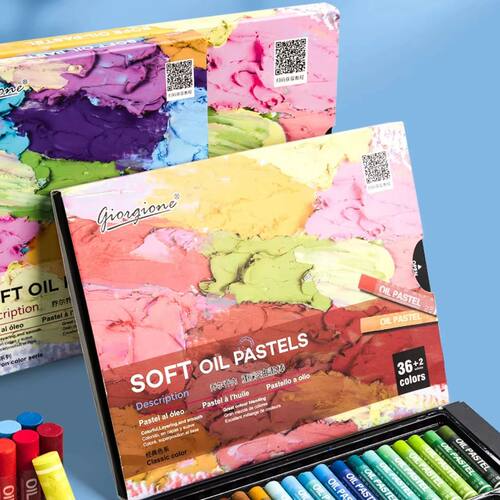 Super Soft Oil Pastels Macaron Classics Drawing Heavy Color