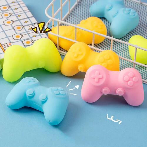 1/8PCS Game Pad Squishy Toys Stretch Slow Rebound Stress Rel
