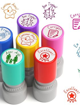 6 Teacher seals, Commendation Seal, Award Seal, Teacher Eval