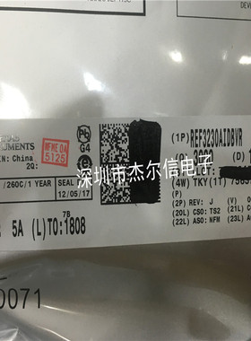 REF3230AIDBVR REF3230 丝印R32D TI SOT23-6全新进口原装 可直拍