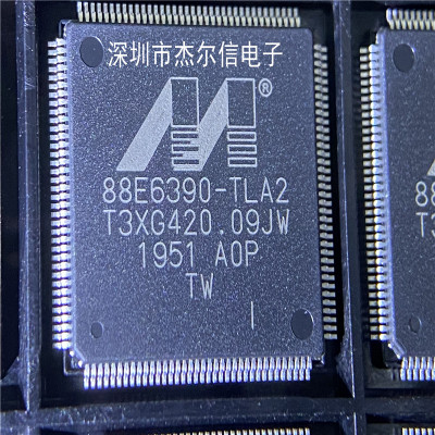 88E6390-A0-TLA2I000 MARVELL TQFP144 全新进口原装 可直拍 出样