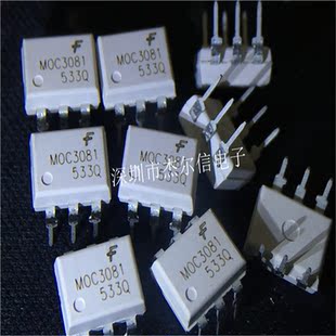 MOC3081M MOC3081 FAIRCHILD DIP-6 全新进口原装 可直拍 出样