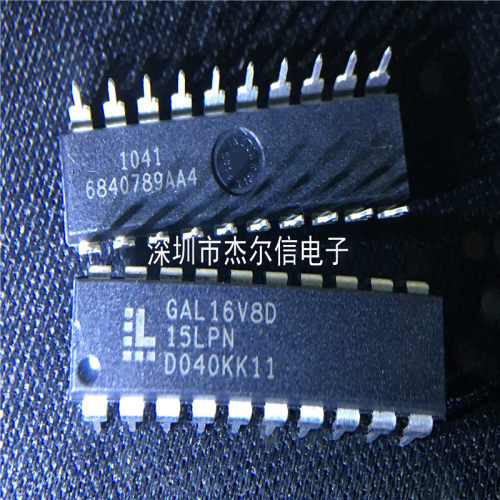 GAL16V8D-15LPN GAL16V8D LATTICE DIP-20 全新进口原装 可直拍