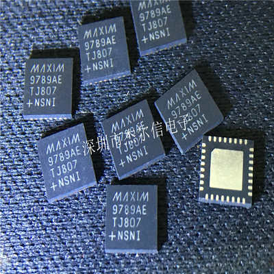 MAX9789AETJ+ MAX9789 9789AETJ MAXIM QFN-32 全新进口原装 直拍