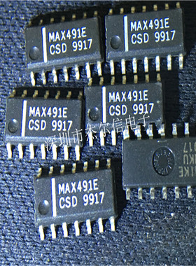 MAX491ECSD MAX491E MAXIM SOP-14 全新进口原装 可直拍 出样