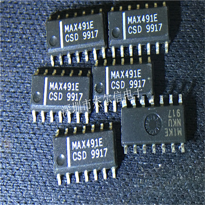 MAX491ECSD MAX491E MAXIM SOP-14 全新进口原装 可直拍 出样