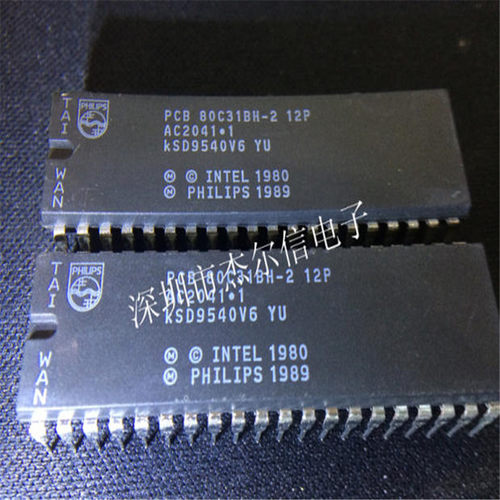 PCB80C31BH-212P PCB80C31BH-2 PILIPS DIP-40 进口原装 可直拍
