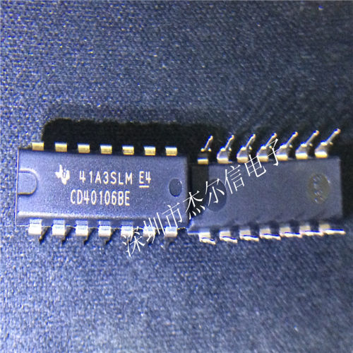 CD40106BE CD40106B CD40106 TI DIP-14 全新进口原装 可直拍出样