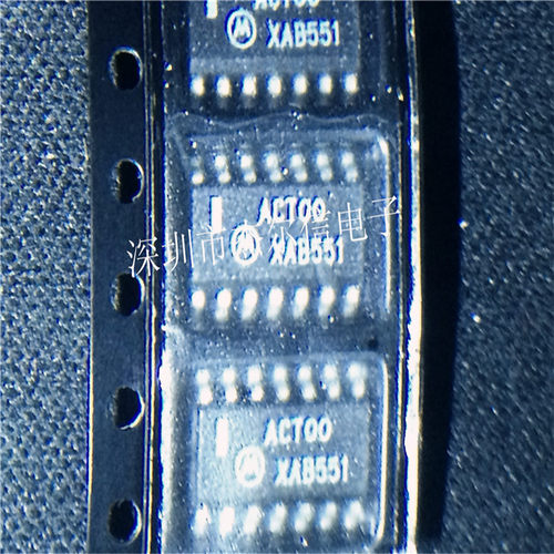 MC74ACT00DR2G 丝印ACT00 MOT SOP-14 全新进口原装 可直拍 出样
