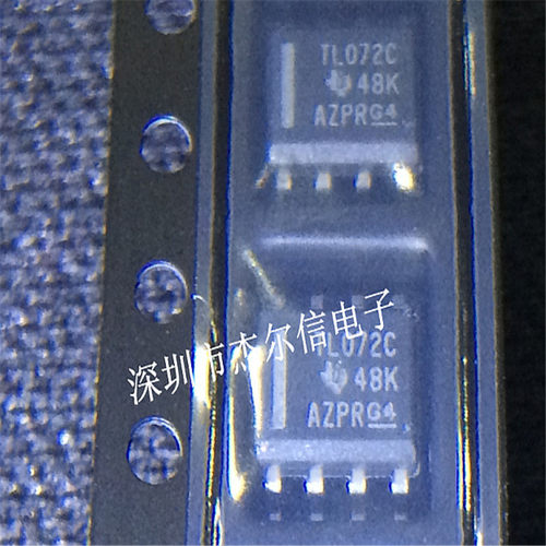 TL072CDR TL072C TI SOP-8 全新进口原装 可直拍  出样