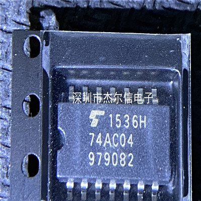 TC74AC04F 74AC04 TOSHIBA SOP14 5.2MM 全新进口原装 可直拍出样