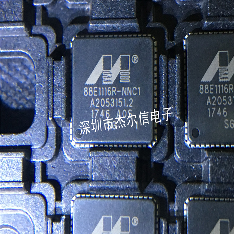 88E1116RA0-NNC1I000 88E1116R-NNC1 MARVELL QFN-64进口原装直拍