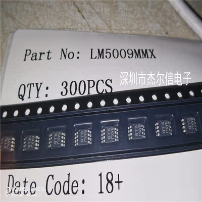 LM5009MMX LM5009MMX/NOPB 丝印SLLB TI MSOP-8 全新进口原装直拍