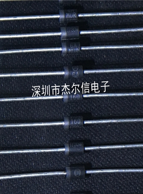 MUR160RLG MUR160 1A 600V 快恢复二极管 ON DO-41 进口原装 直拍