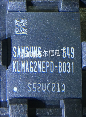 KLMAG2WEPD-B031 KLMAG2WEPD SAMSUNG FBGA 进口原装 可直拍出样
