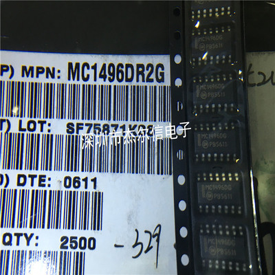 MC1496DR2G MC1496DR M1496DG ON SOP14全新进口原装 可直拍 出样