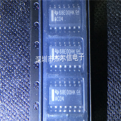 SN74AC04DR SN74AC04 丝印AC04 TI SOP14 进口原装 可直拍 出样