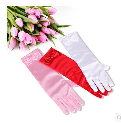 Gants pour enfants en satin - Ref 2145558 Image 1