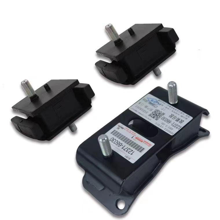 凌志LX470陆巡4500 4700 LC100 LC80发动机脚垫机脚胶波箱胶 原厂