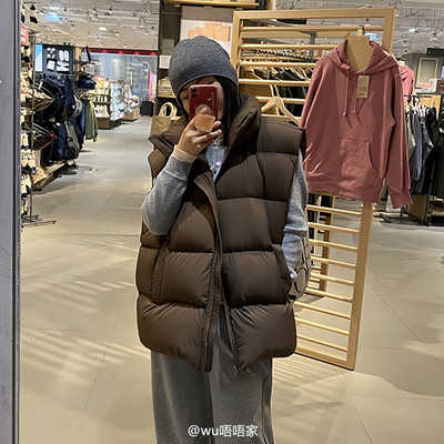 羽绒棉马甲女款外穿减龄外套