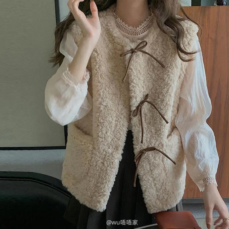 氛围感小个子马甲保暖外套