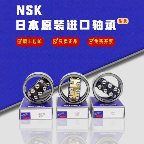 NSK进口双列调心球轴承1200 1201 1202 1203 1204 1205 1206 1207