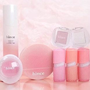 2025年韩国hince圣诞限定雪花系列气垫眼影腮红唇釉液体高光棒