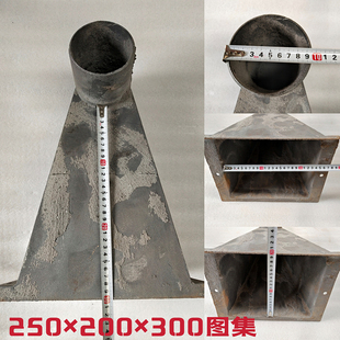 铸铁侧排雨水斗87型虹吸式雨水斗大口径国标图集款定制