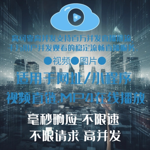 影视视频生成mp4直链在线播放视频FTP空间网络存储图床生成直链OS